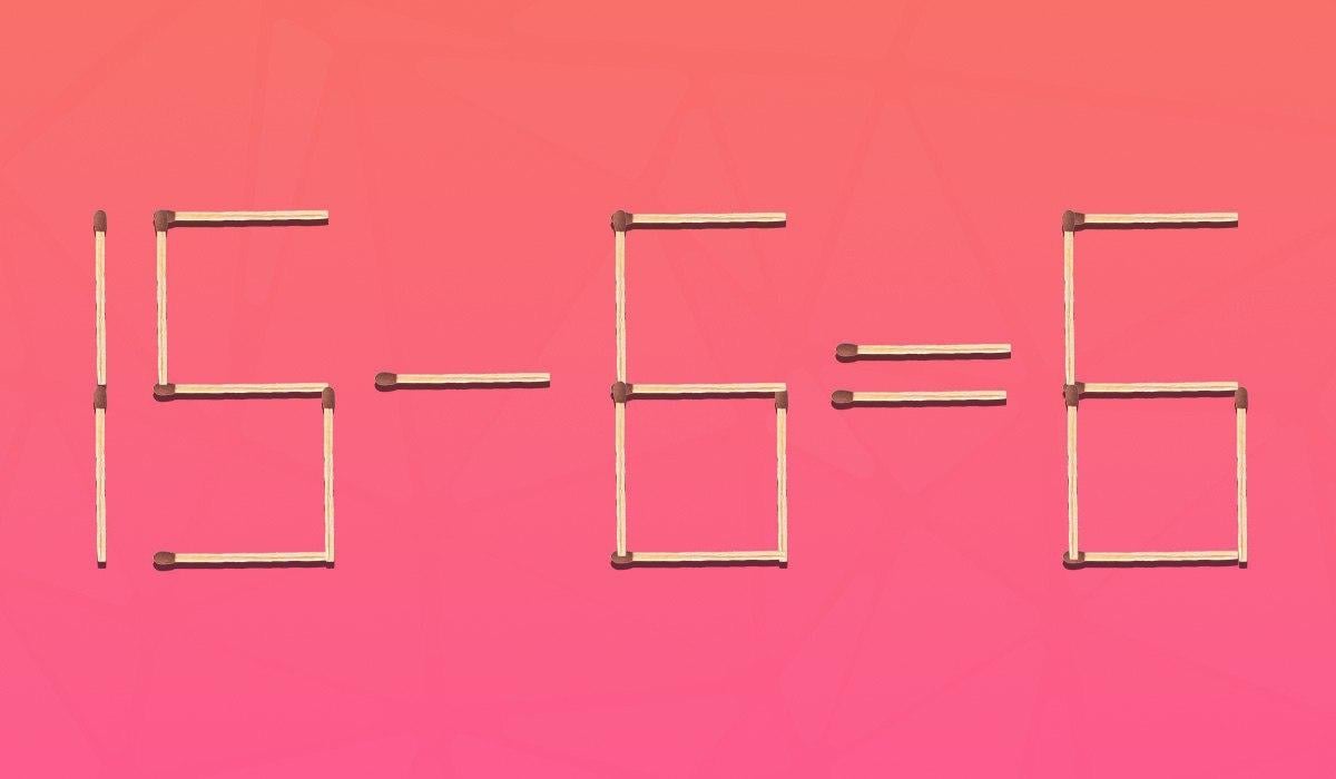 Du skal kun flytte én tændstik for at få ligheden til at passe: et udfordrende puslespil