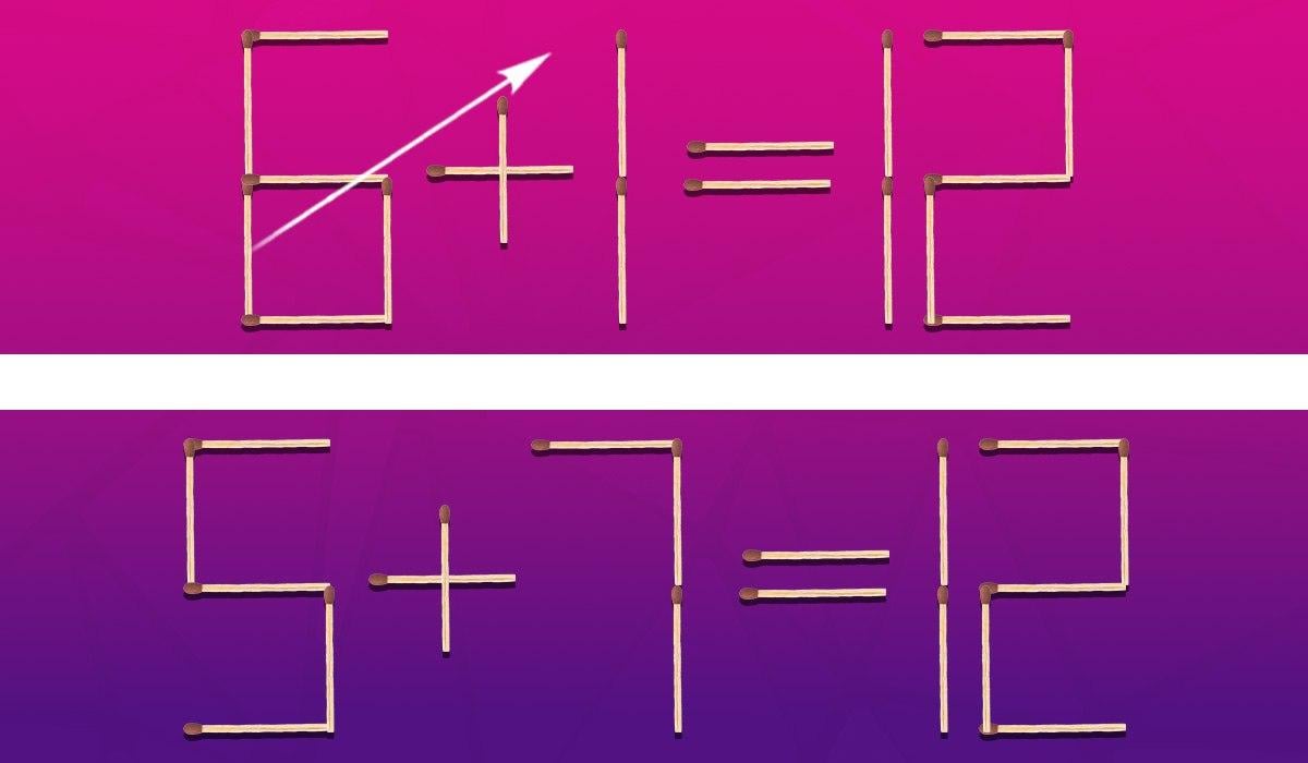 Du skal rette fejlen ved kun at flytte ét match: IQ-test