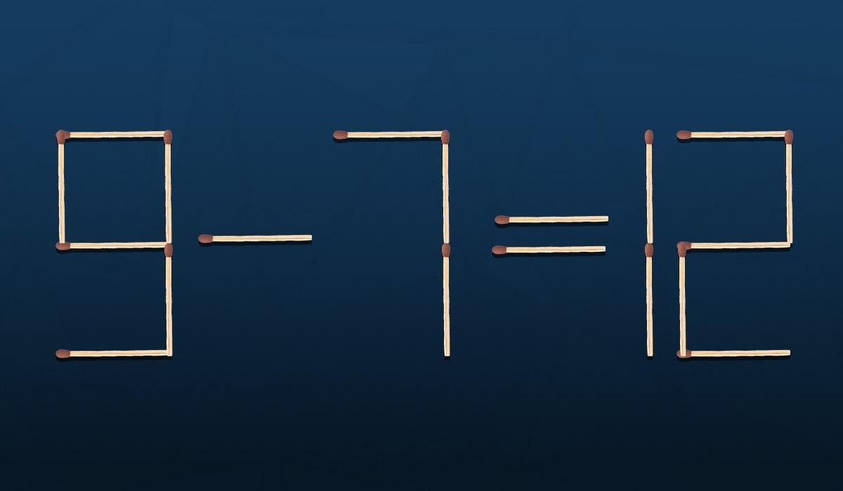 Et puslespil for genier: Du behøver kun at flytte en tændstik for at rette en fejl