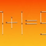 Hvilke 2 tændstikker skal flyttes: 97% af folk kan ikke