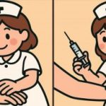 IQ-test: Find 3 forskelle på et billede af en sygeplejerske